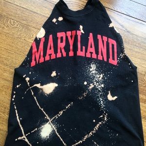 UMD tailgate tank with braided back By Gabby